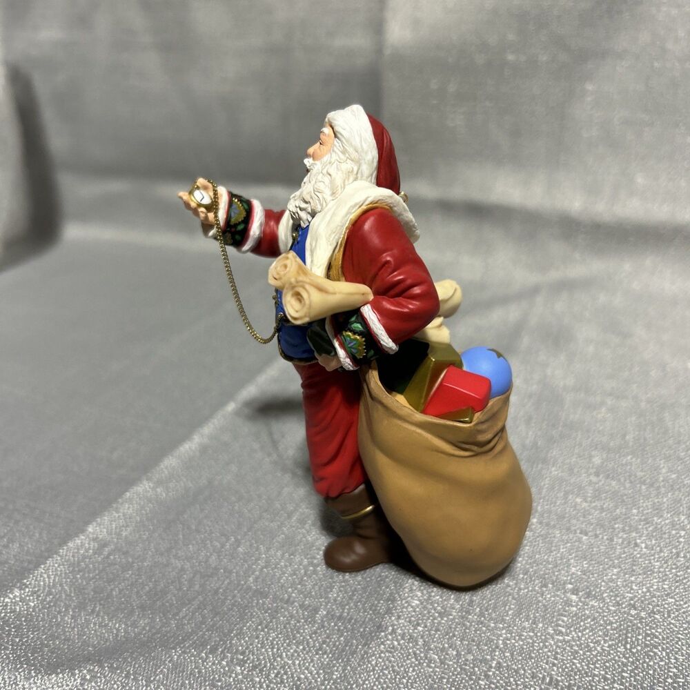 Hallmark Keepsake Christmas Tree Ornament Santa Claus Set Vintage 2001‎ - Picture 3 of 11
